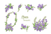 №151 Floral clematis
