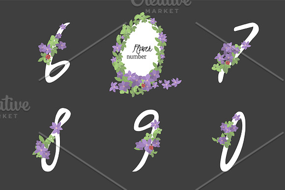 №151 Floral clematis in Objects - product preview 2
