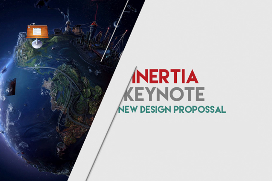Inertia | Keynote Template in Keynote Templates - product preview 8