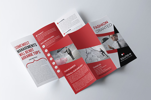 Business Trifold Brochure Template in Brochure Templates - product preview 2