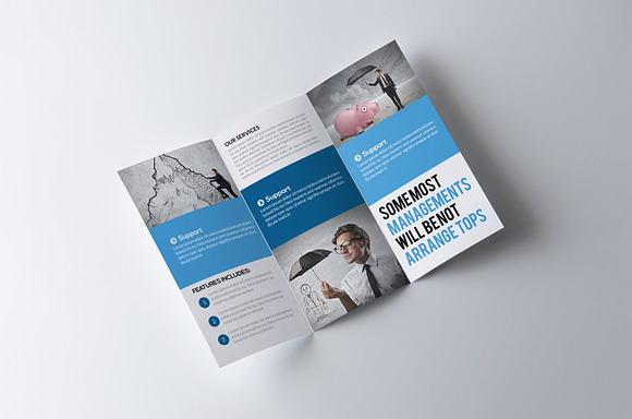Business Trifold Brochure Template in Brochure Templates - product preview 2