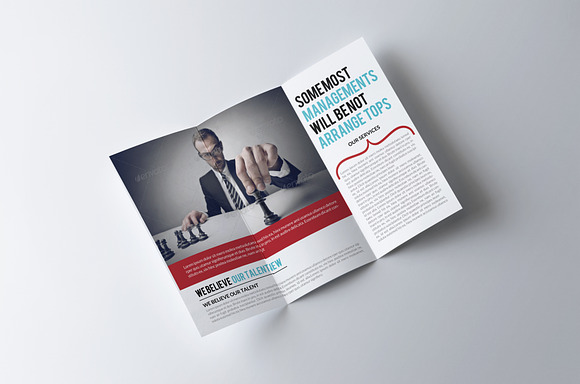 Business Trifold Brochure Template in Brochure Templates - product preview 1