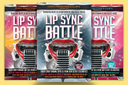 Lip Sync Battle Flyer Template