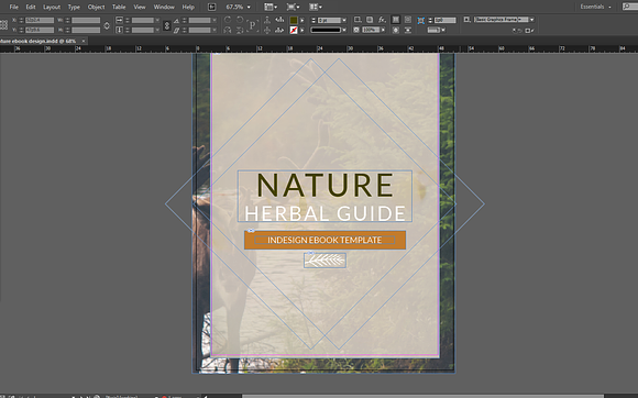 Nature InDesign Ebook Template in Presentation Templates - product preview 2