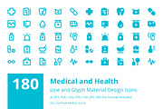 Medical and Health Material Icons
