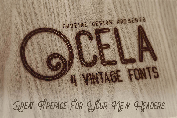 Ocela Typeface in Display Fonts - product preview 3