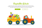 Vegetables & Fruits Concept