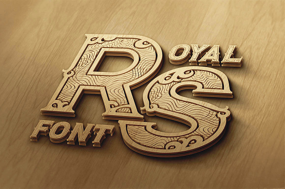 Royal - Vintage Style Font in Display Fonts - product preview 4