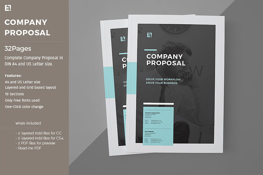 Proposal in Brochure Templates - product preview 8