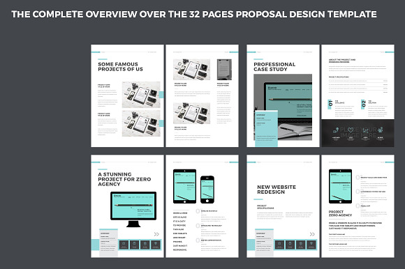 Proposal in Brochure Templates - product preview 1