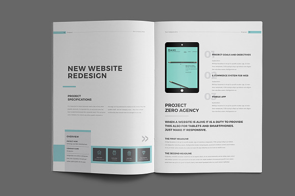 Proposal in Brochure Templates - product preview 11
