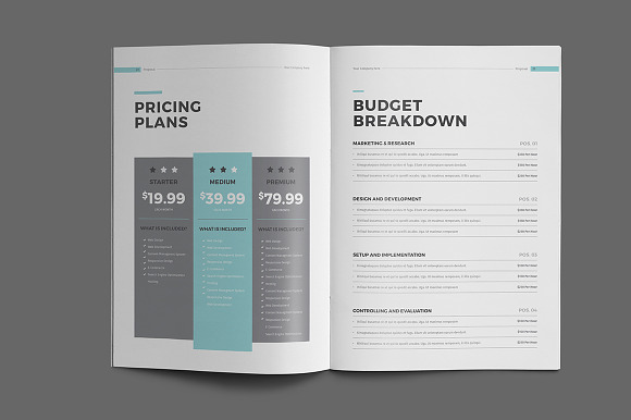 Proposal in Brochure Templates - product preview 14