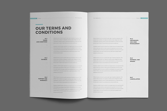 Proposal in Brochure Templates - product preview 16