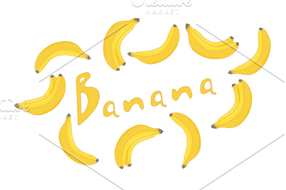 Banana Seamless Patterns. in Patterns - product preview 3