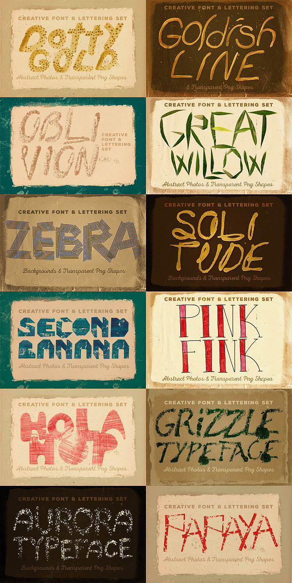 Artistic Fonts Bundle 2 in Display Fonts - product preview 3