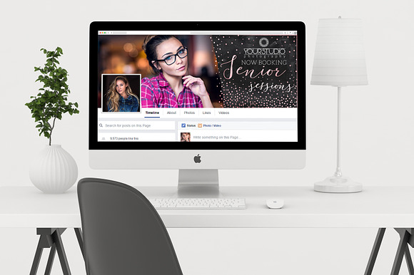 FB Cover Template | Studio Star in Presentation Templates - product preview 1