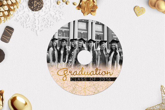 CD Label Templates | Graduation Day in Stationery Templates - product preview 1