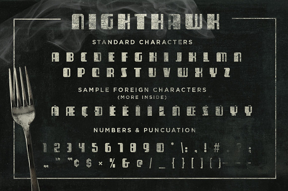 NightHawk Font in Display Fonts - product preview 1