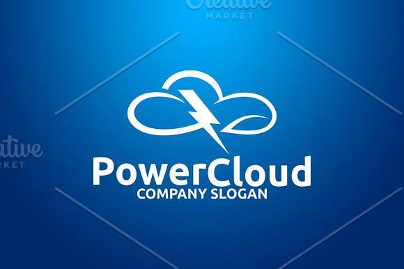 Power Cloud in Logo Templates - product preview 1