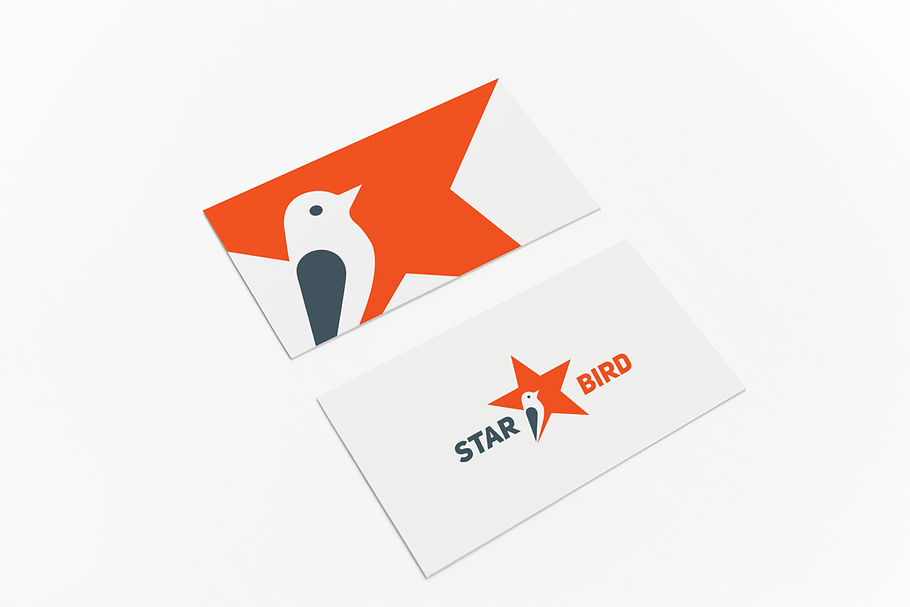 Star Bird logo in Logo Templates - product preview 8