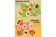American cuisine dishes