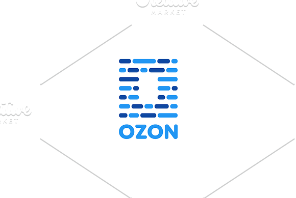 Ozon logo in Logo Templates - product preview 4