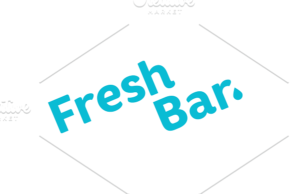 Fresh Bar logo in Logo Templates - product preview 4