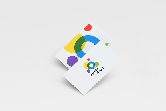 Media Cloud logo in Logo Templates - product preview 3