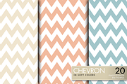 Chevron in Soft Colors
