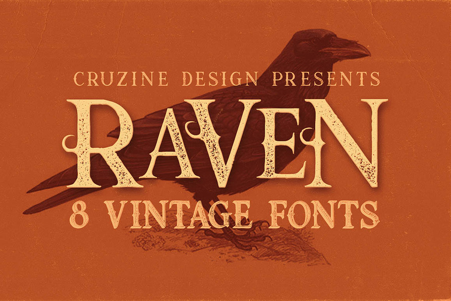 Raven Typeface in Display Fonts - product preview 8