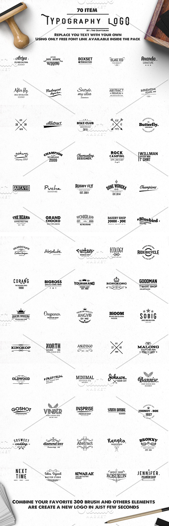 Logo Creation Kit in Logo Templates - product preview 15