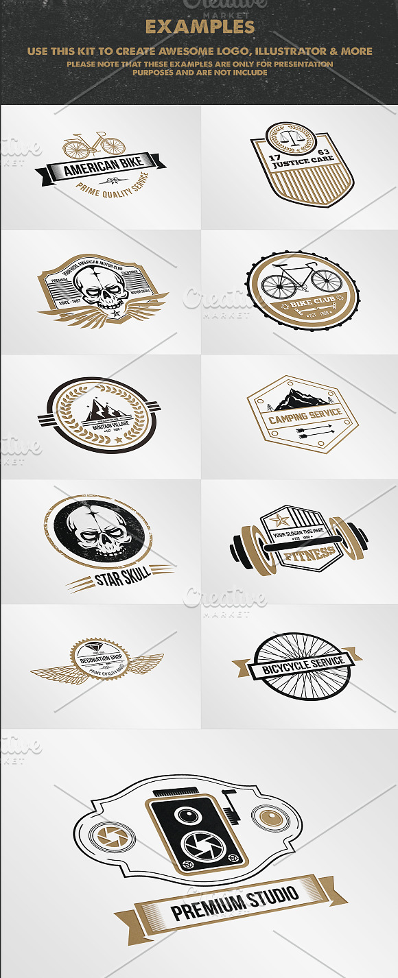 Logo Creation Kit in Logo Templates - product preview 56