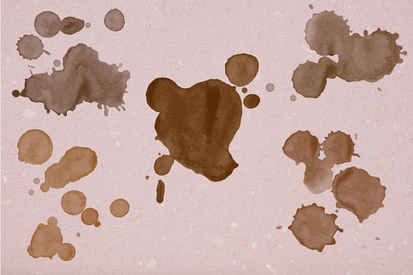 Splatters Splashes & Spills in Photoshop Brushes - product preview 3