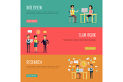 Social Teamwork Concept