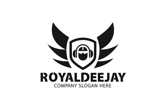 Royal Dj Logo in Logo Templates - product preview 3