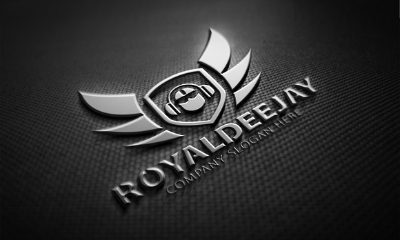 Royal Dj Logo in Logo Templates - product preview 4