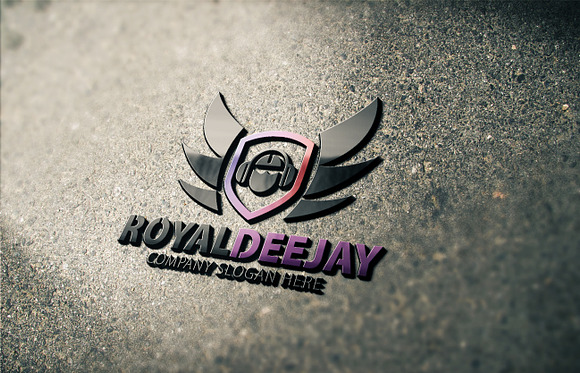Royal Dj Logo in Logo Templates - product preview 5