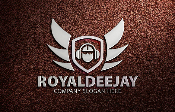 Royal Dj Logo in Logo Templates - product preview 6