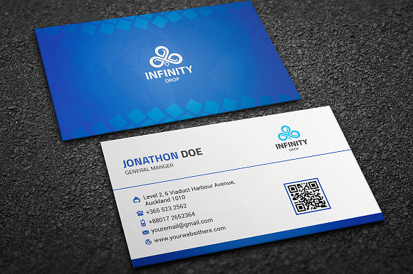 Infinity Drop Logo in Logo Templates - product preview 4
