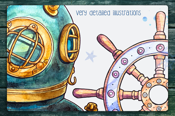 Nautical illustrations in Illustrations - product preview 4