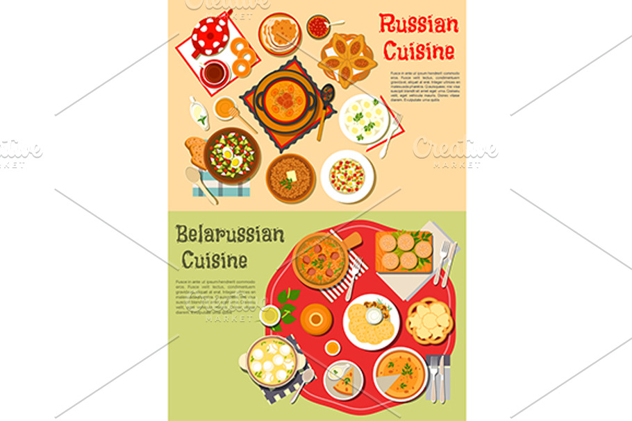 Russian and belarussian cuisine