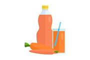 Carrot Juice Concept