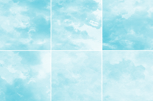 Blue Watercolor Texture Backgrounds in Textures - product preview 1