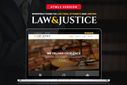 Law&Justice: Law Firm HTML5 Template