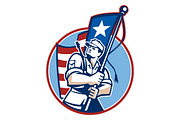 American Patriot Serviceman Soldier