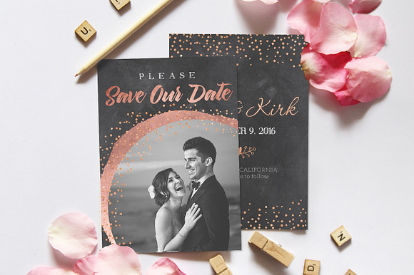 Save the Date | Confetti Dreams  in Wedding Templates - product preview 1