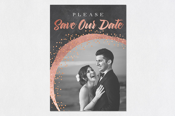 Save the Date | Confetti Dreams  in Wedding Templates - product preview 3