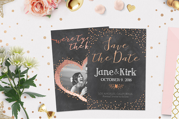 Save the Date | Be Mine in Wedding Templates - product preview 1
