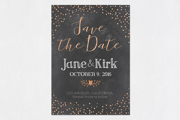 Save the Date | Be Mine in Wedding Templates - product preview 2