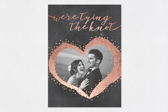 Save the Date | Be Mine in Wedding Templates - product preview 3